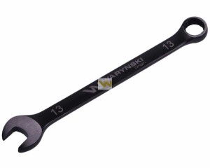 Klucz płasko-oczkowy 13 mm. CrV standard ASME B107-2010 Waryński