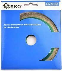 Tarcza diament 125 GEKO