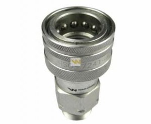 Szybkozłącze hydrauliczne gniazdo M22x1.5 gwint zewnętrzny EURO (9100822G) (ISO 7241-A) Waryński