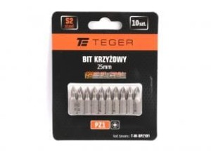 Bit krzyżowy PZ 25 mm/PZ1 / TEGER