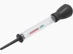 Tester elektrolitu akumulatora  AREOMETR